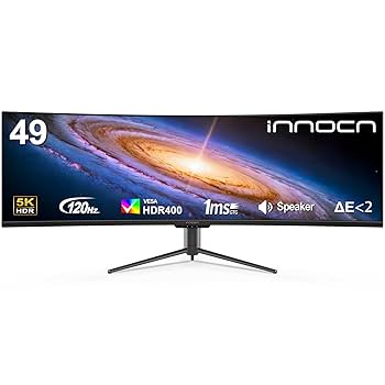 INNOCN 49インチ ウルトラワイドモニターモニター 144Hz INNOCN 49